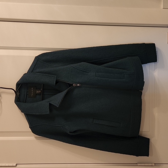 Tahari Wool Blend Moto Jacket Small - Picture 3 of 6